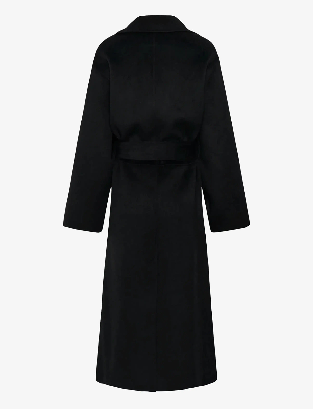 InWear - YillaIW Long Coat - ullkappor - black - 2