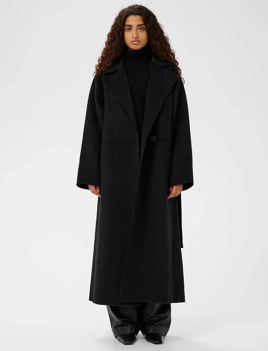 InWear - YillaIW Long Coat - winterjacken - black - 3