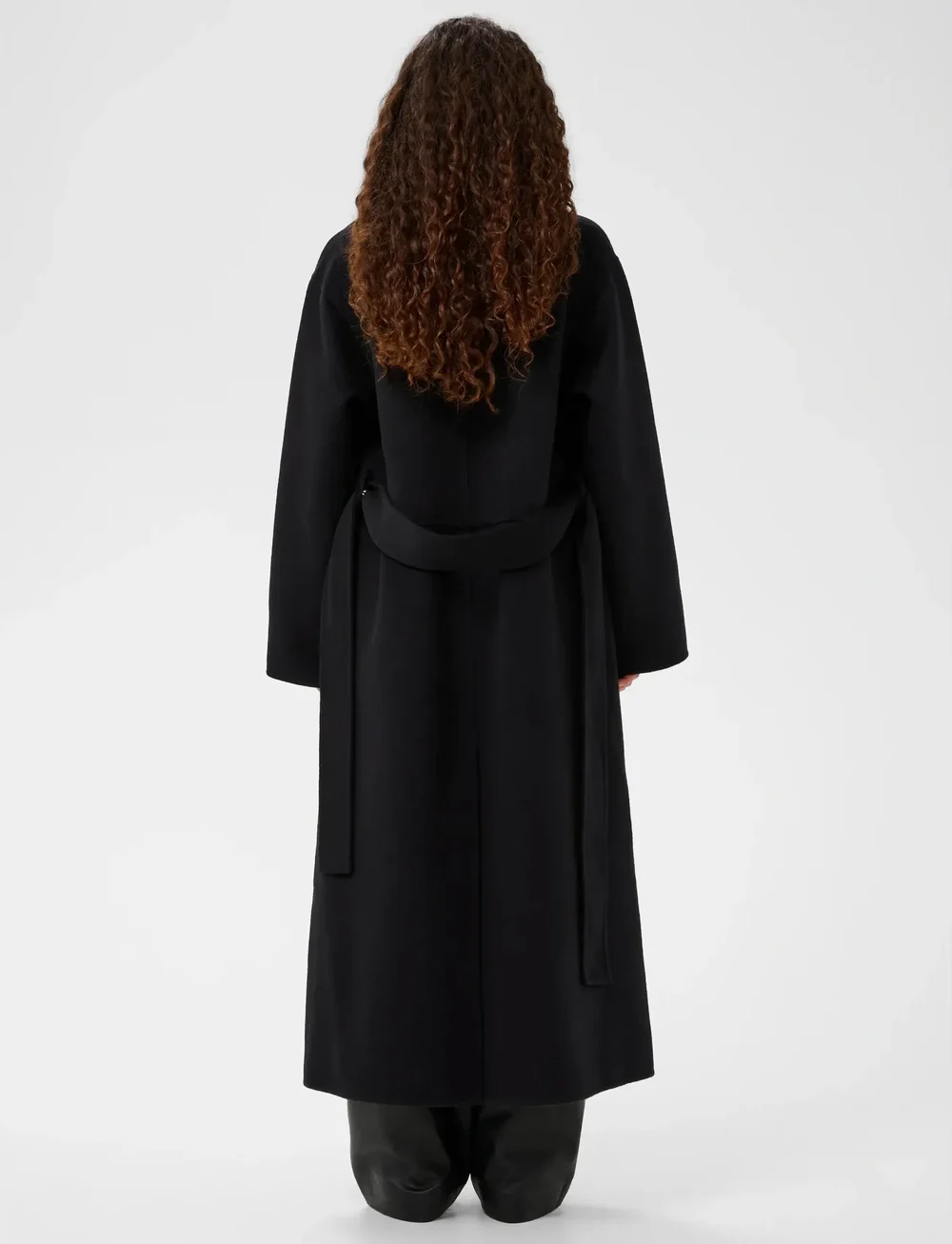 InWear - YillaIW Long Coat - wollmäntel - black - 4