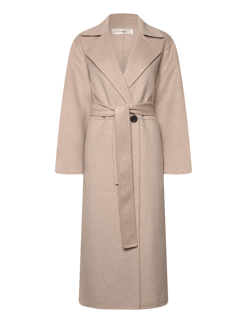 InWear - YillaIW Long Coat - wool coats - french nougat - 1