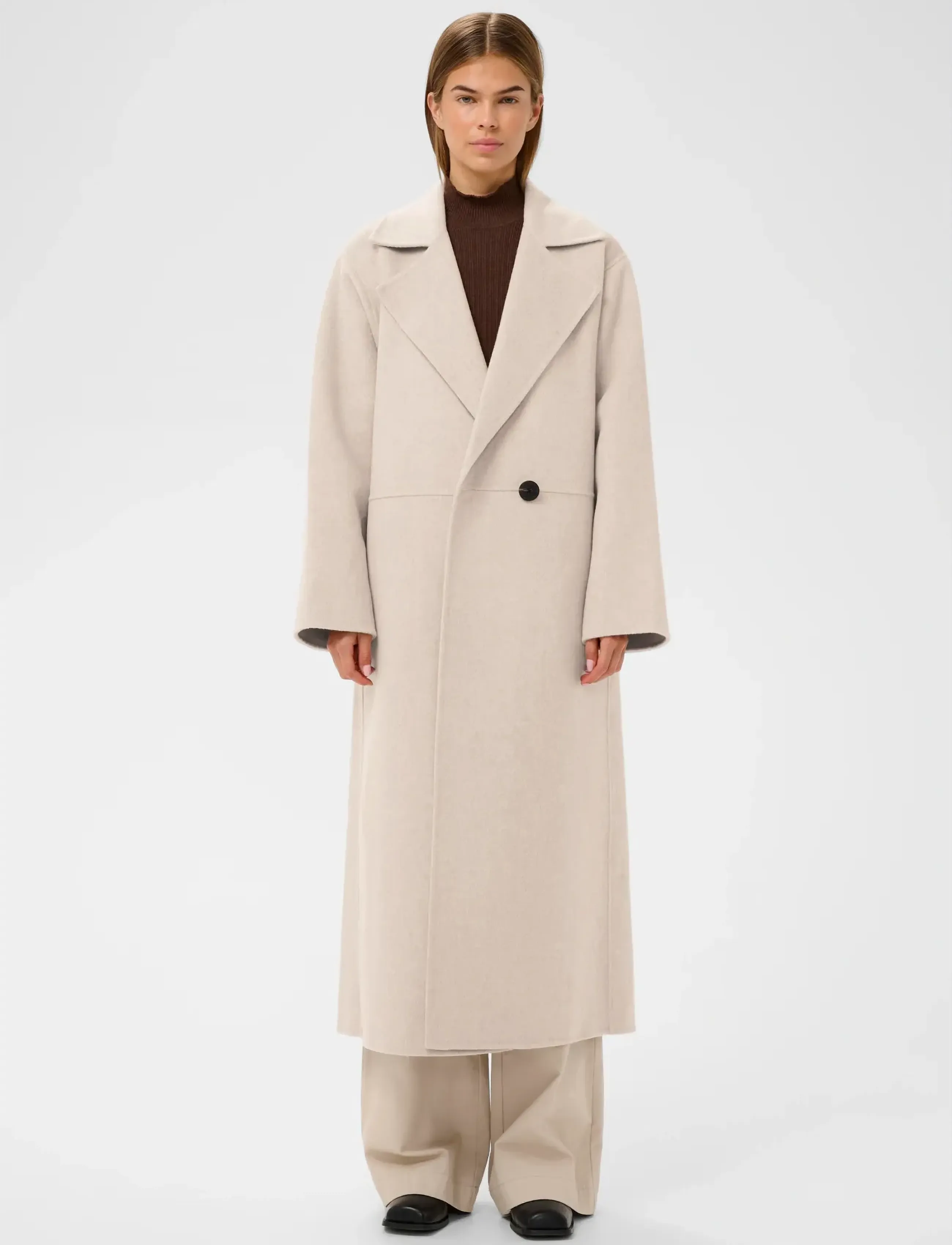 InWear - YillaIW Long Coat - winterjacken - french nougat - 3