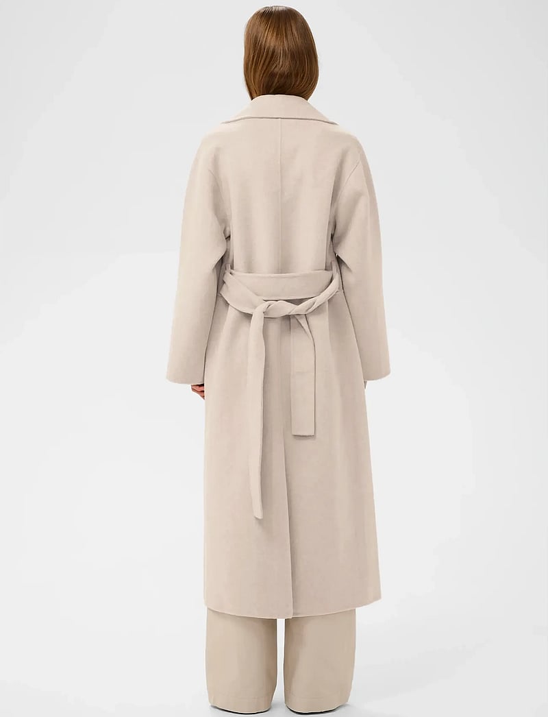 InWear - YillaIW Long Coat - wool coats - french nougat - 4