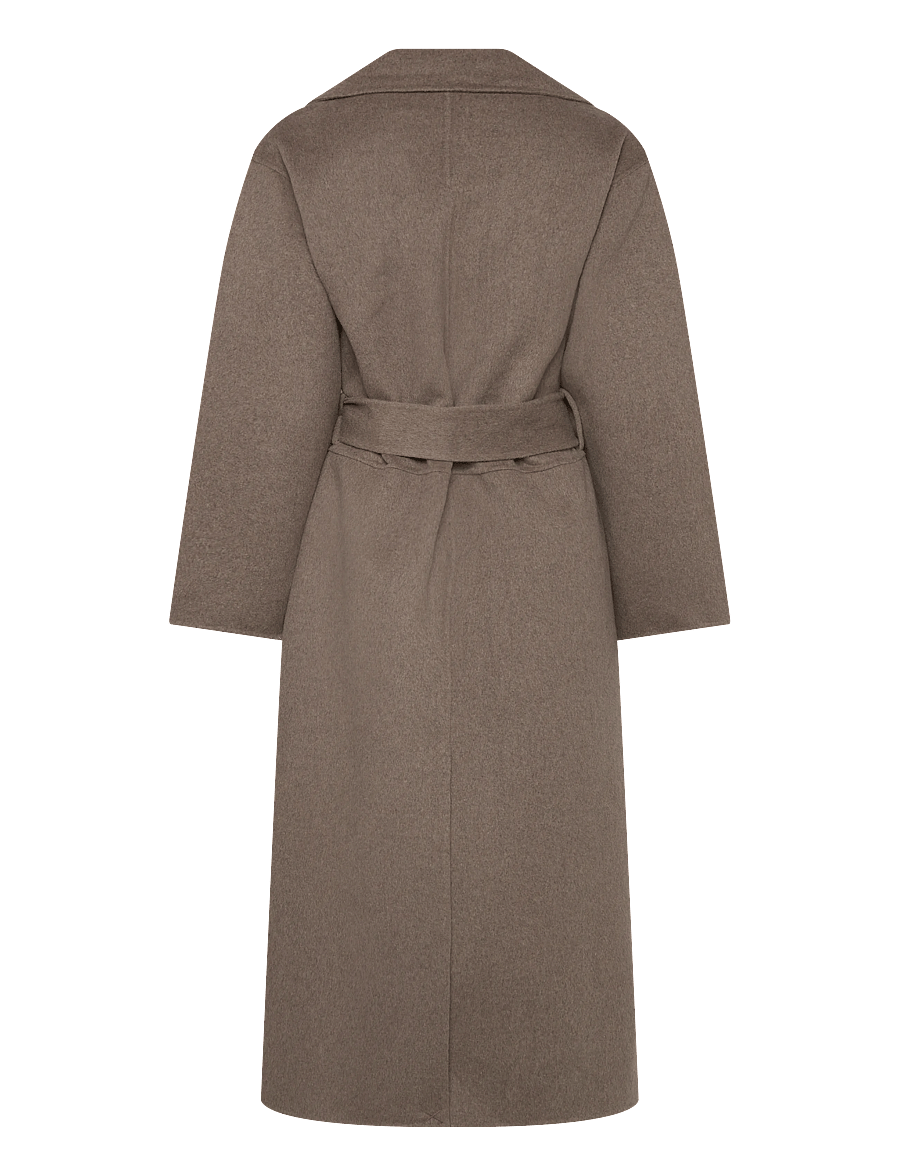 InWear - YillaIW Long Coat - winterjacken - sandy grey melange - 2