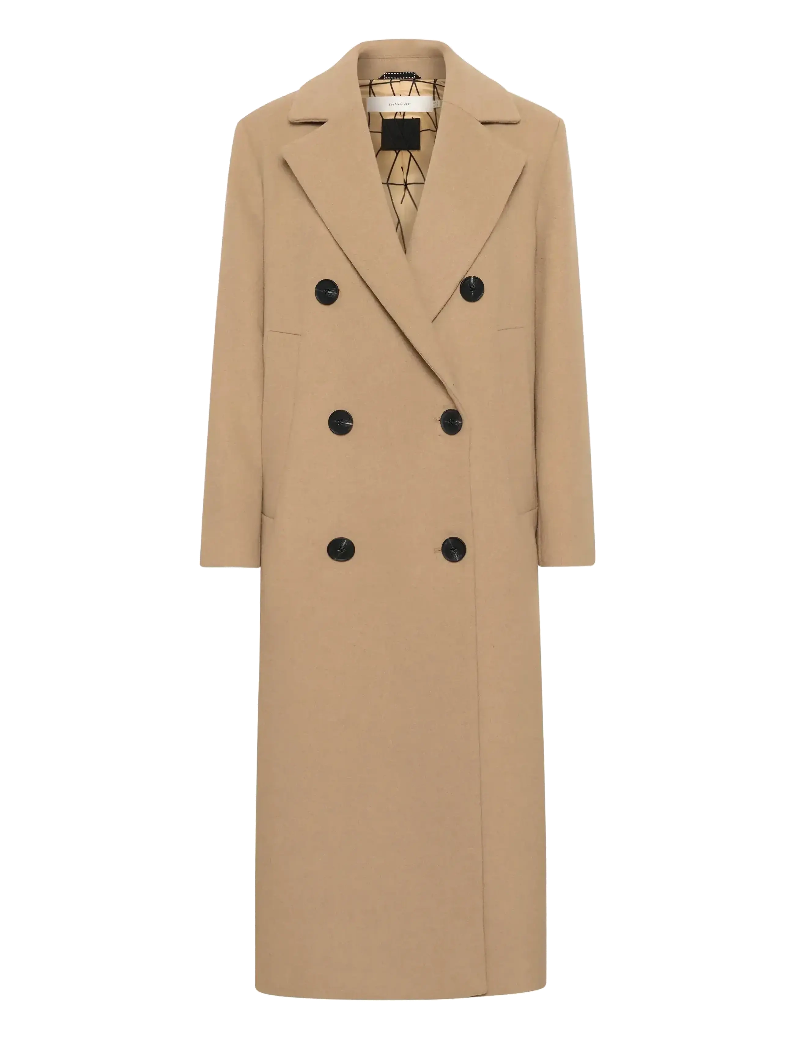InWear - YunahIW Long Coat - winter jackets - tobacco brown - 1