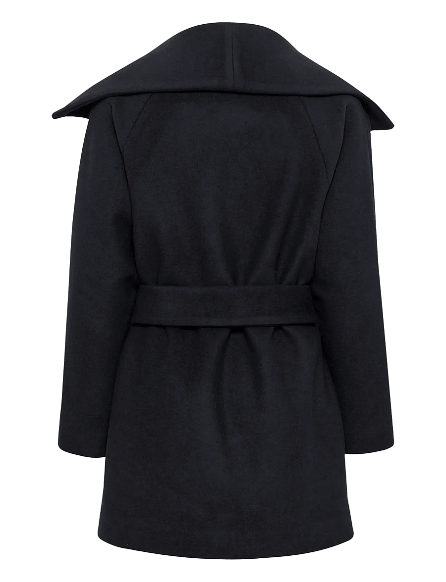 InWear - YunahIW Collar Coat - vinterjakker - marine blue - 2