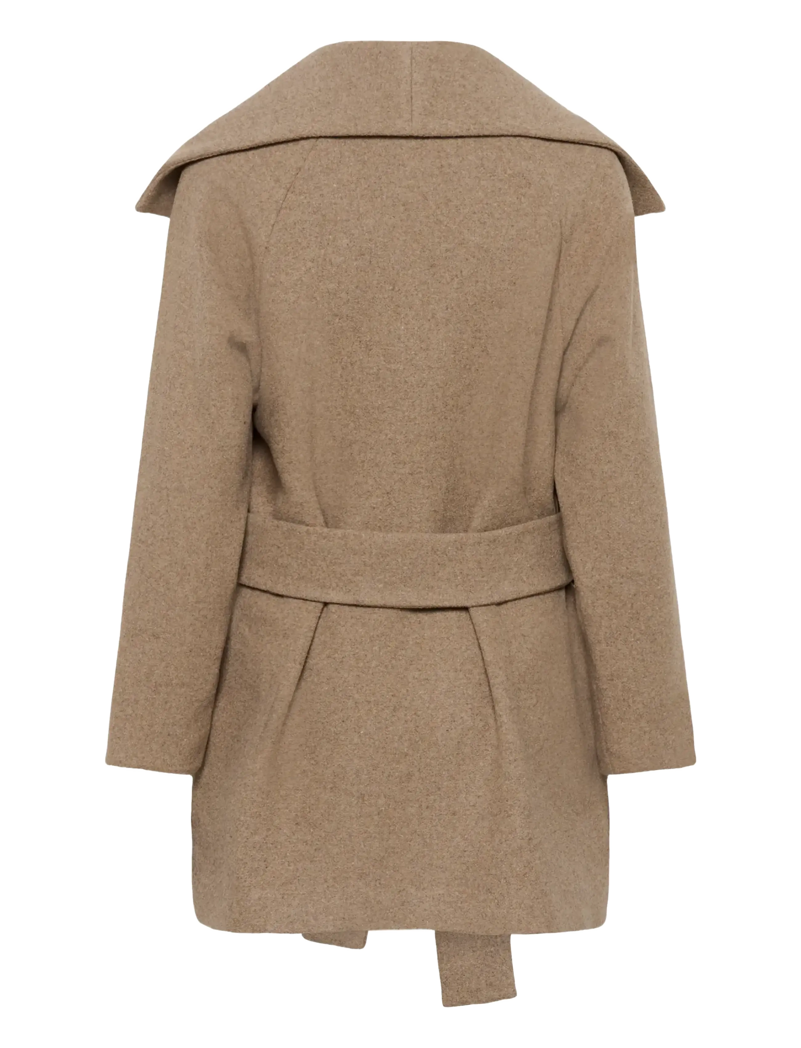 InWear - YunahIW Collar Coat - winter jackets - sandy grey melange - 2