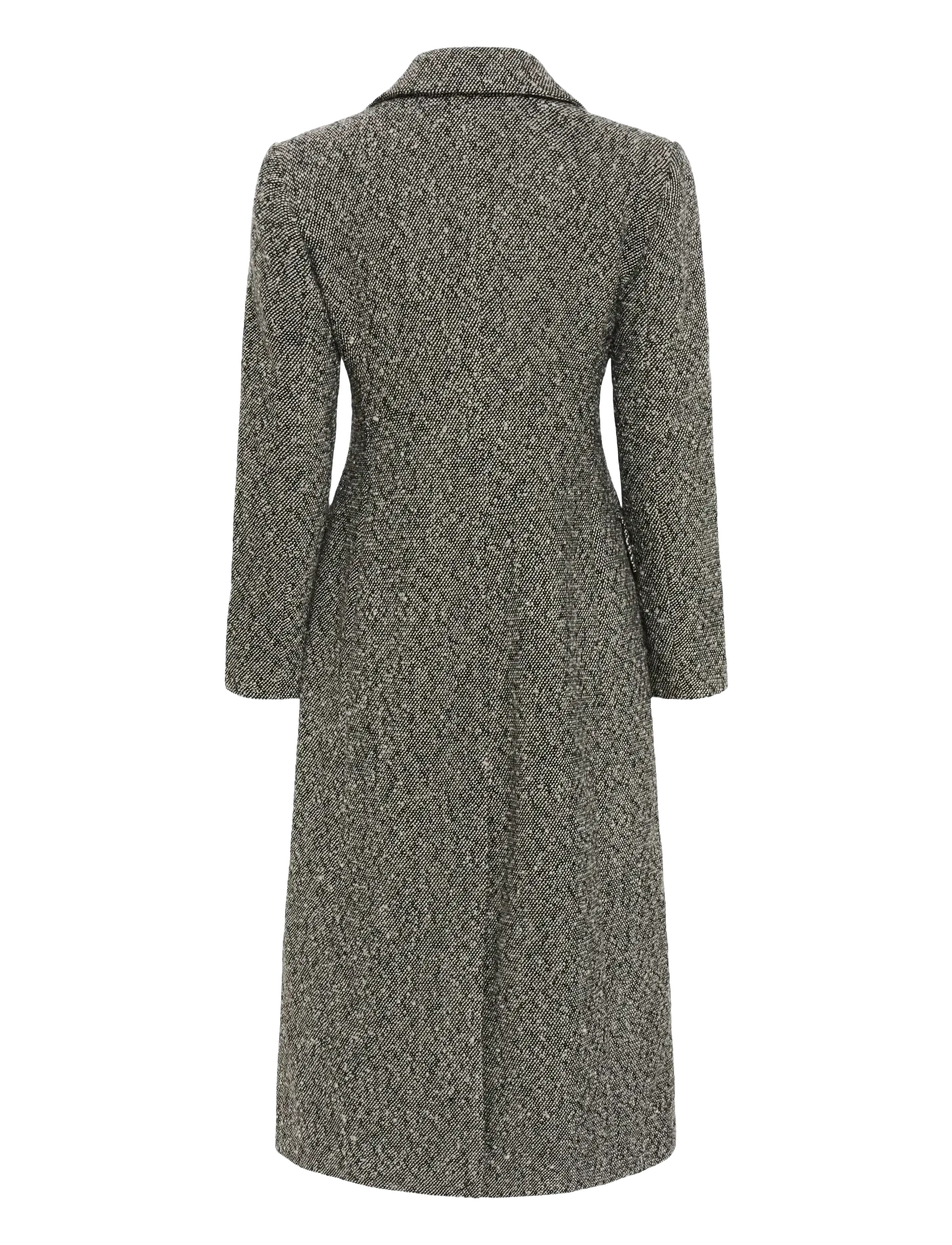 InWear - YashaIW Lapel Coat - winterjacken - black / white - 2