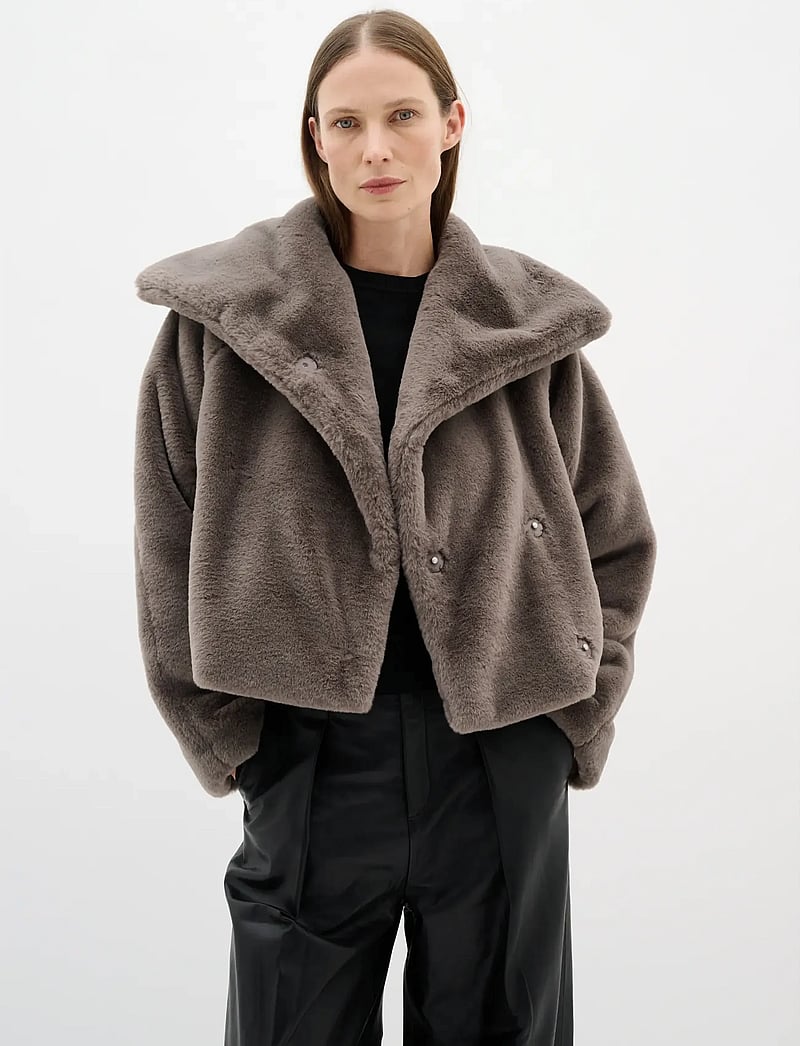 InWear - YoboIW Coat - leichte mäntel - sandy grey - 0