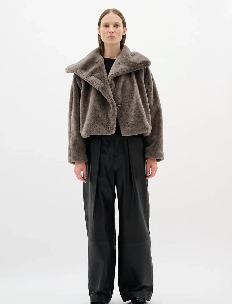 InWear - YoboIW Coat - leichte mäntel - sandy grey - 3