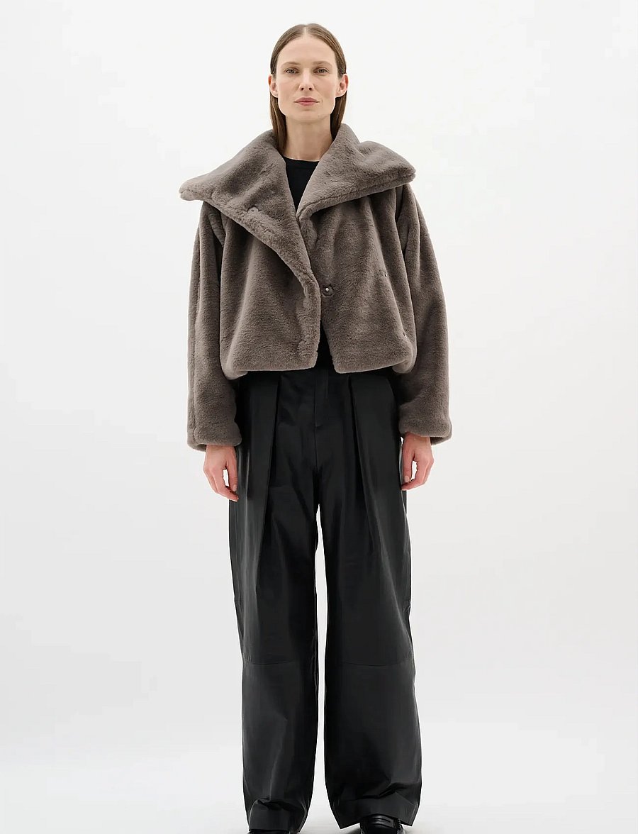 InWear - YoboIW Coat - leichte mäntel - sandy grey - 3