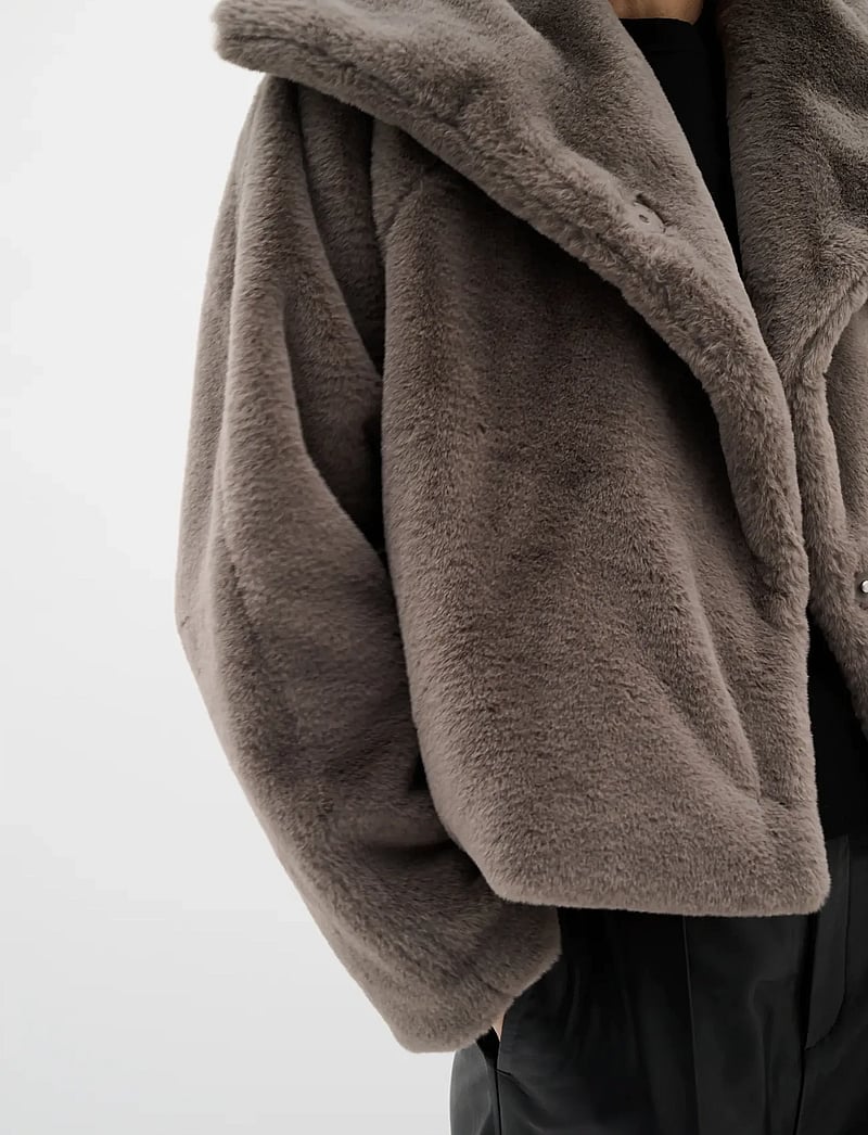 InWear - YoboIW Coat - leichte mäntel - sandy grey - 5