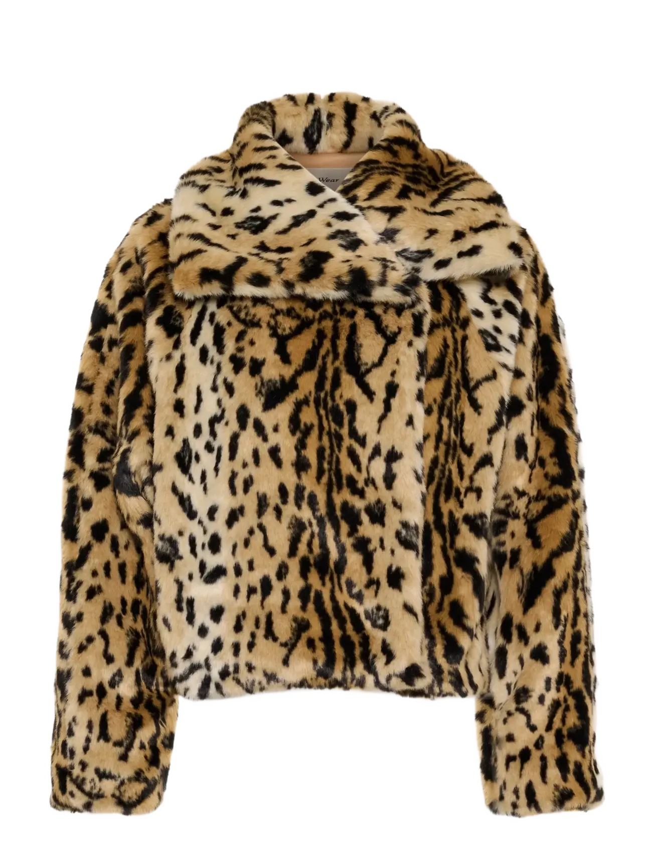 InWear YobaIW Coat - Kunstpelz - LEO FUR / multi
