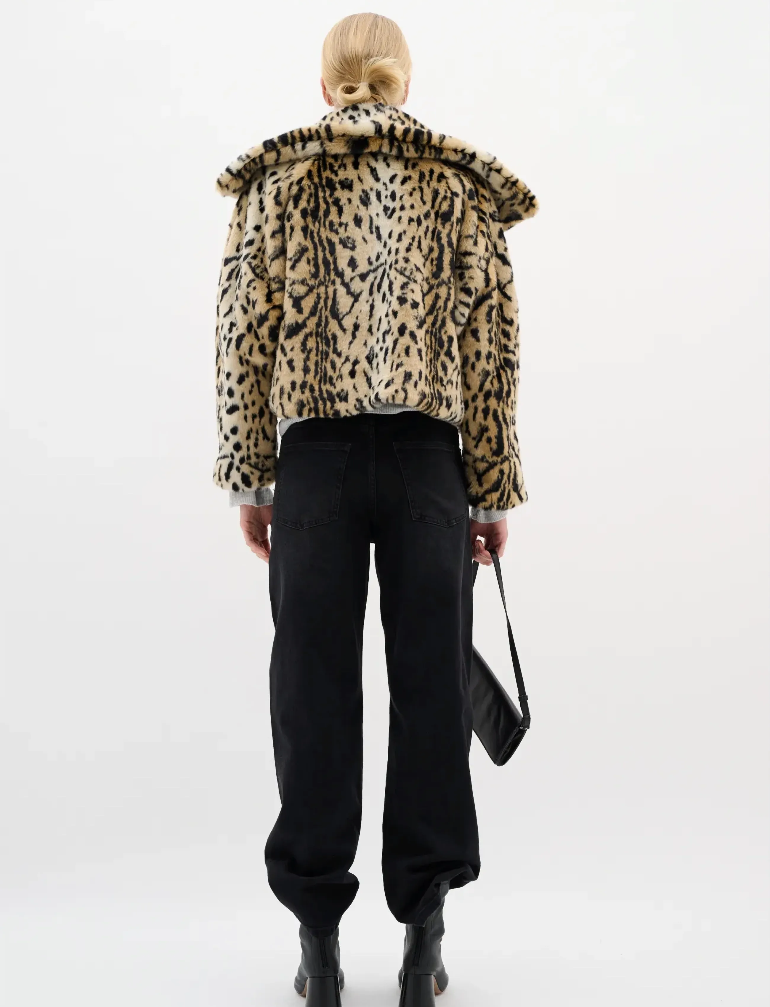 InWear - YobaIW Coat - tunna kappor - leo fur - 4
