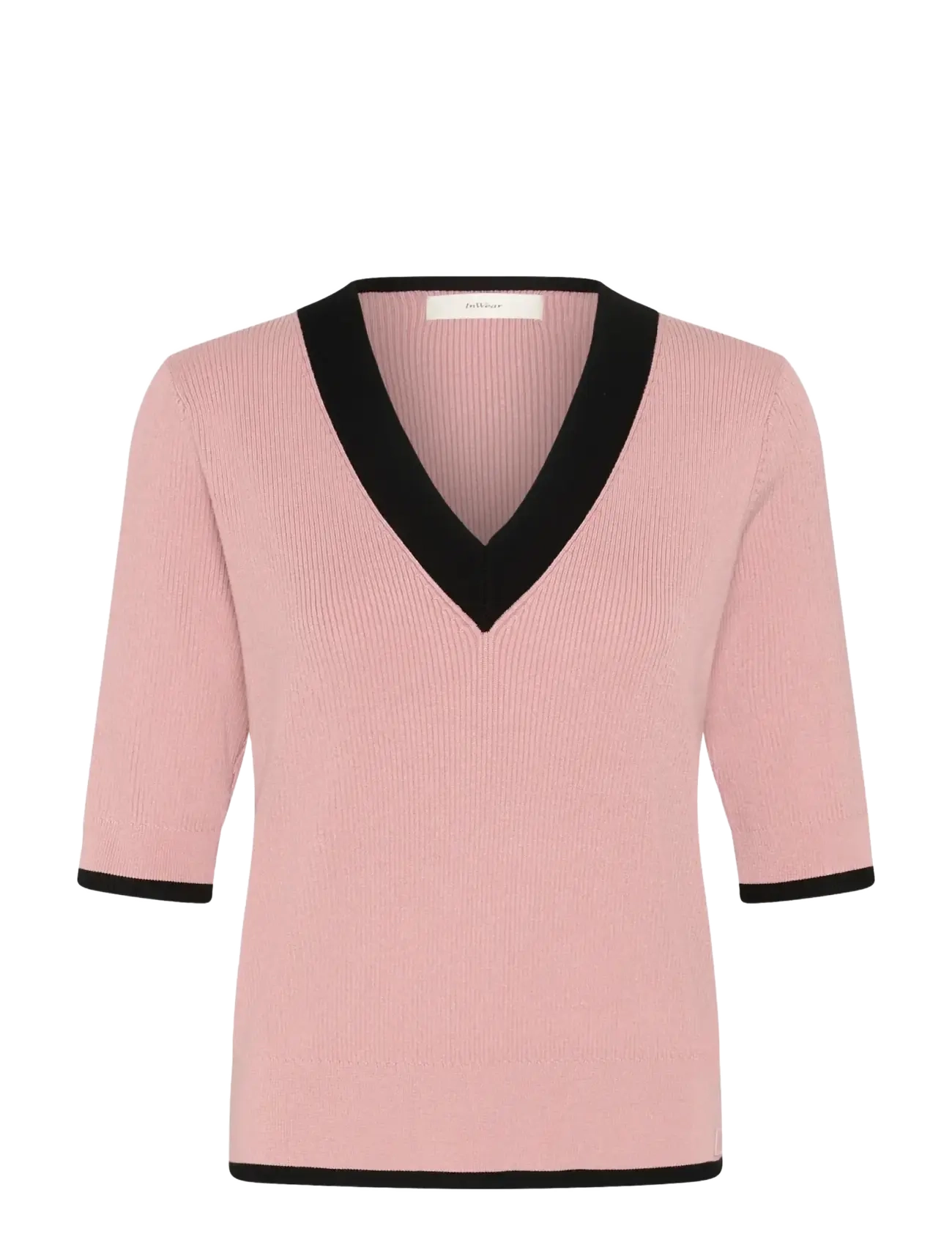 InWear - LeenahIW V-Neck Blouse - kortærmede bluser - pale mauve - 1
