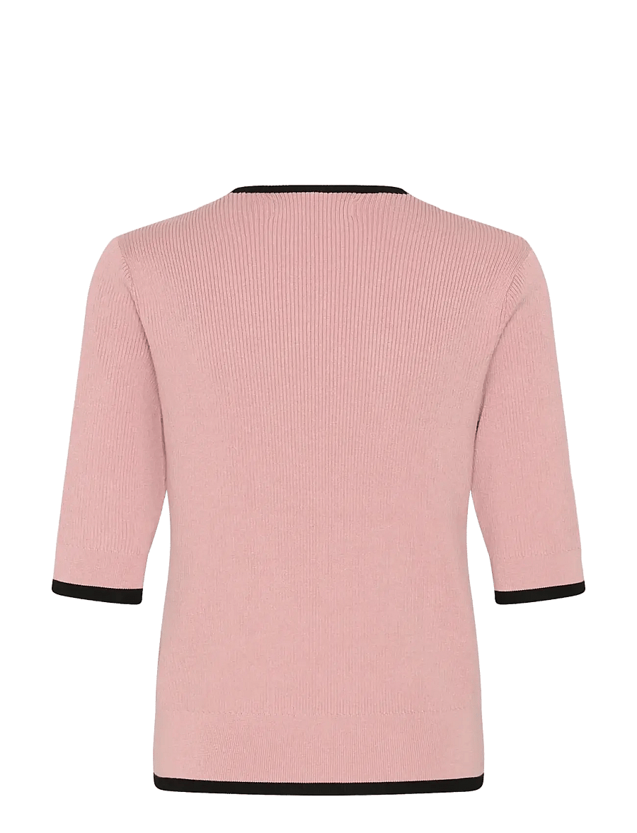 InWear - LeenahIW V-Neck Blouse - kurzärmelige blusen - pale mauve - 2