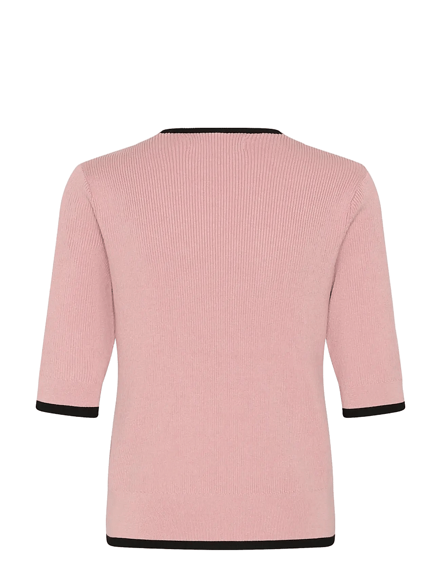 InWear - LeenahIW V-Neck Blouse - kurzärmelige blusen - pale mauve - 2