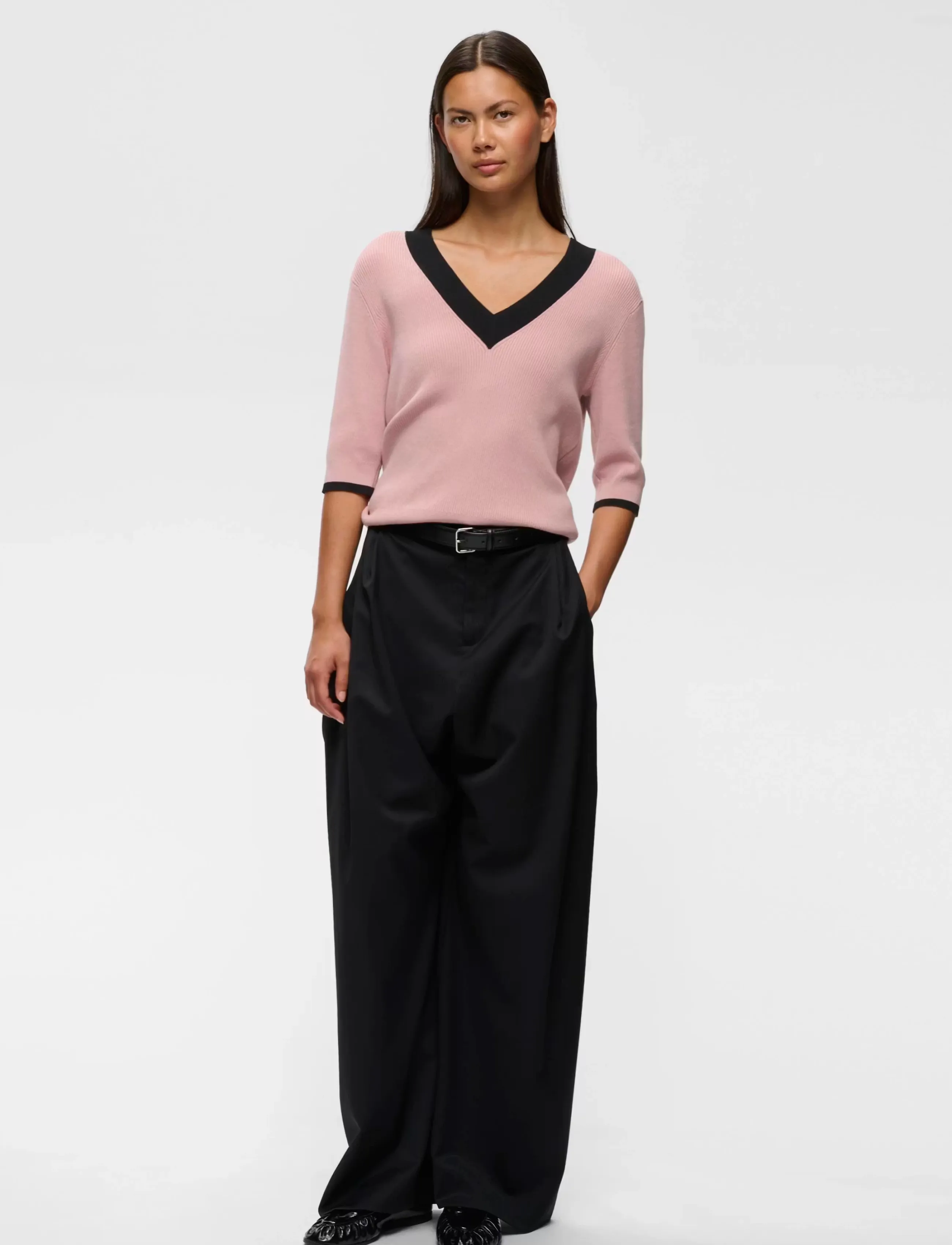 InWear LeenahIW V-Neck Blouse - Bluser - PALE MAUVE / pink/rose