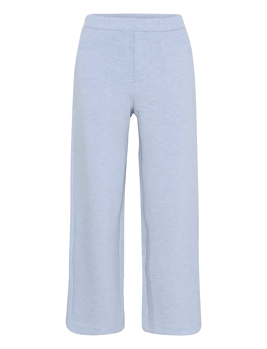 InWear - GincetteIW Melange Pants - leveälahkeiset housut - endless sky melange - 1