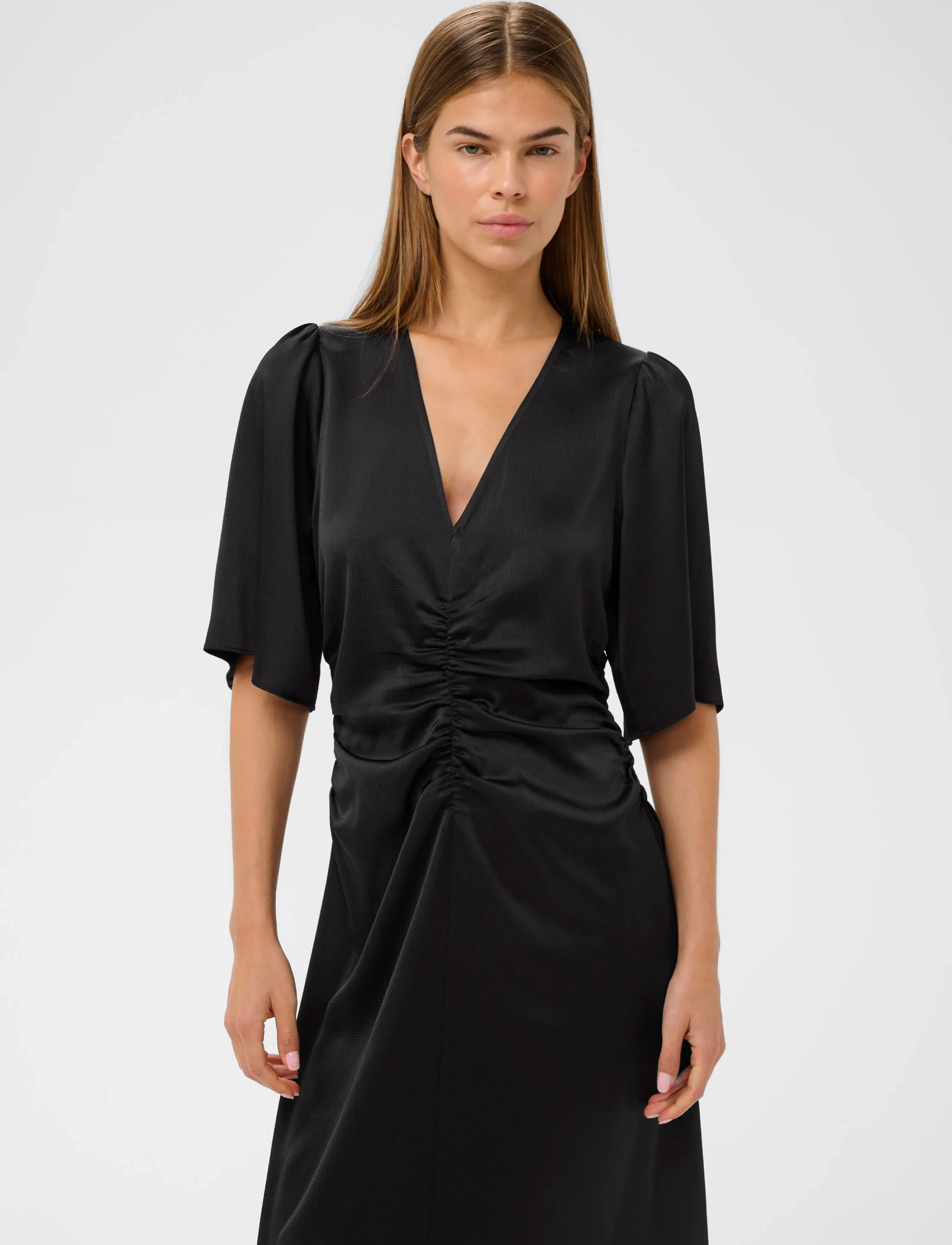 InWear Sendraiw Fitted Dress, 42, Dresses, Schwarz - Knee-length & Midi, Frauen