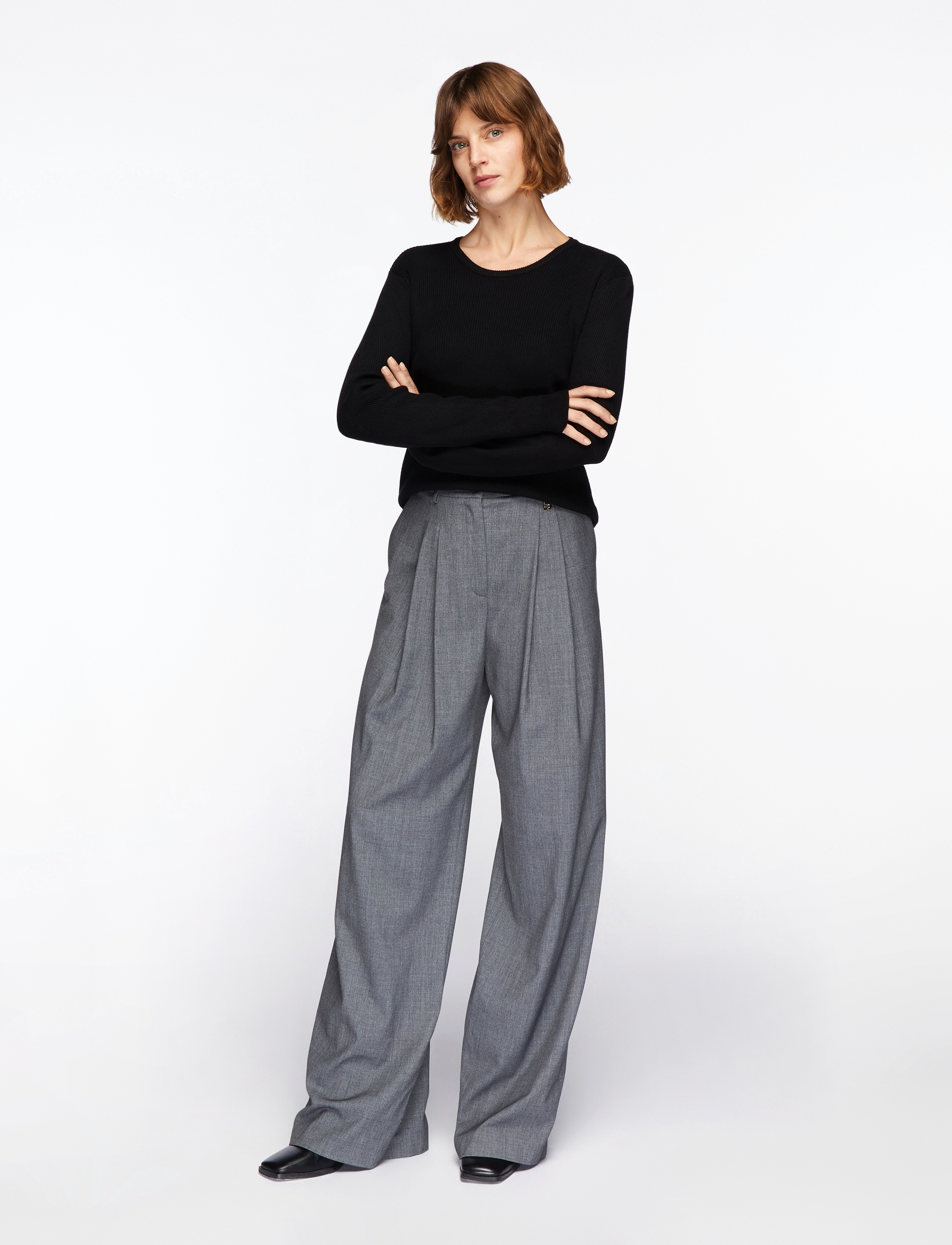 InWear LeenahIW LS Blouse - InWear - BLACK / black