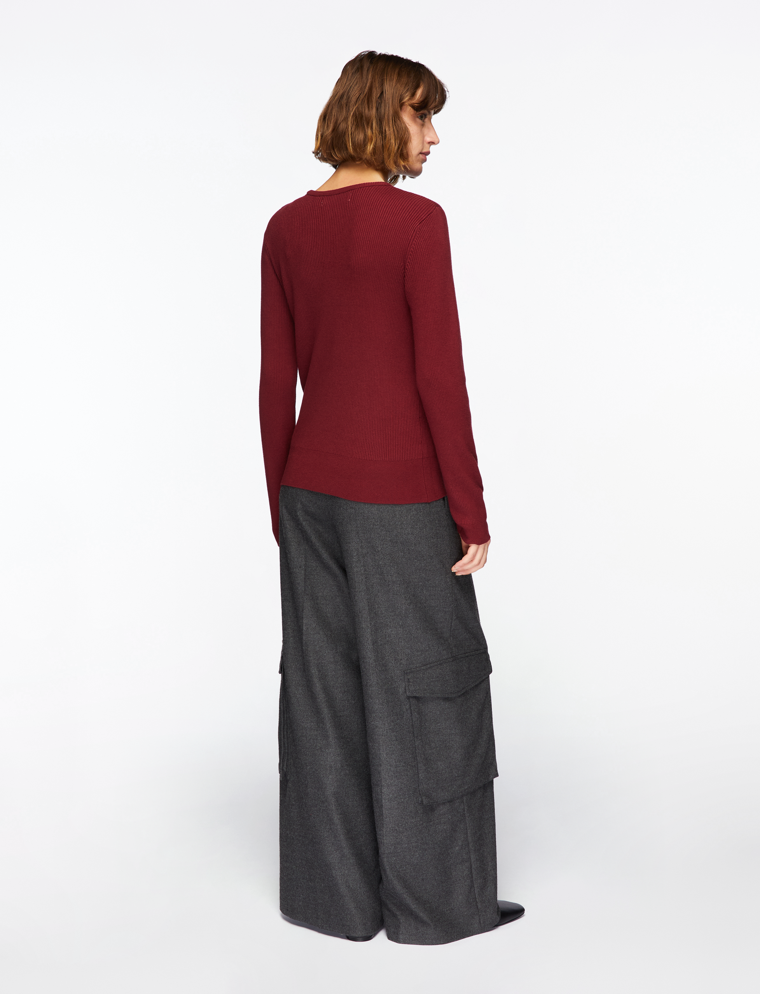 InWear - LeenahIW LS Blouse - langärmlige tops - cabernet - 5