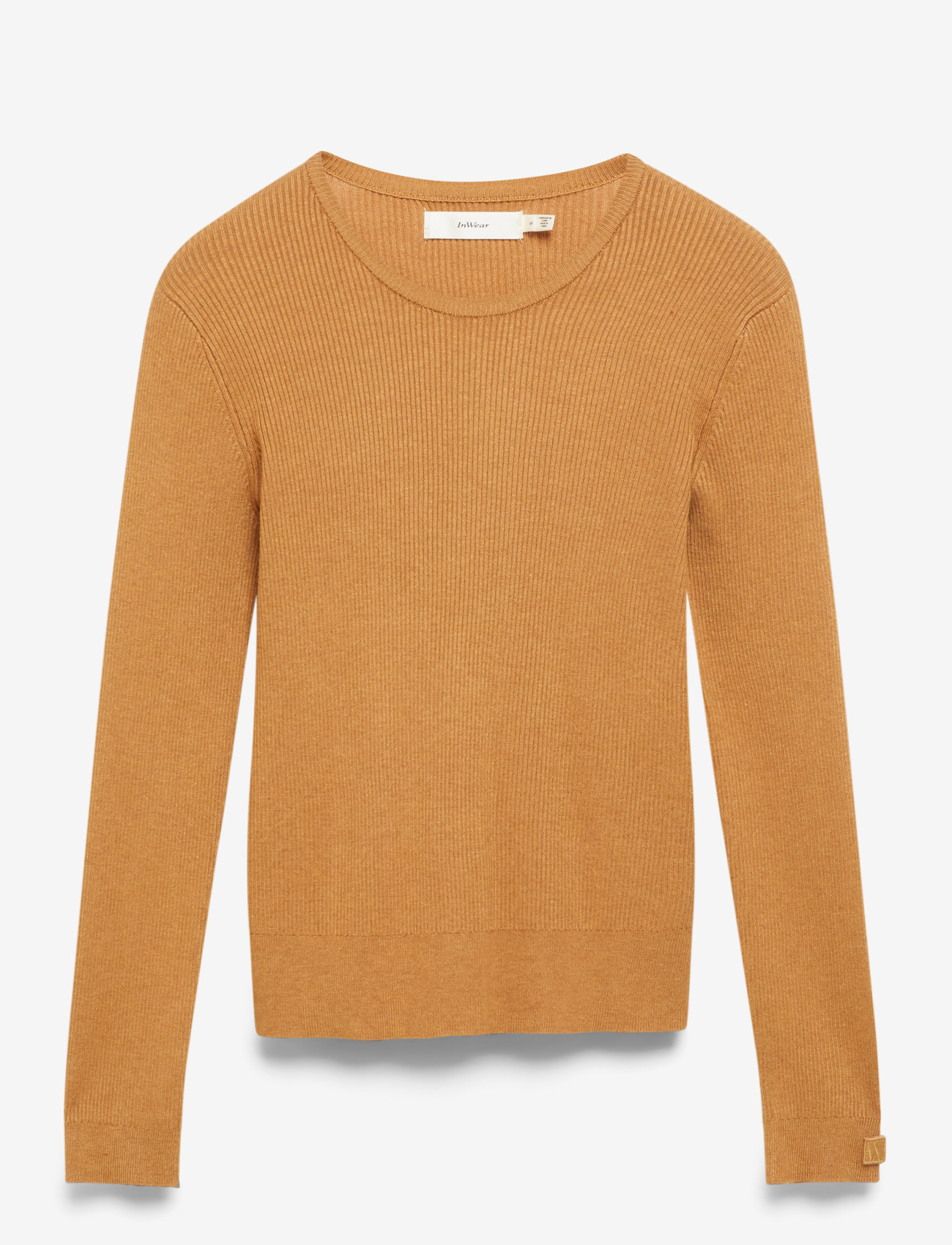 InWear - LeenahIW LS Blouse - langærmede toppe - tobacco brown melange - 2