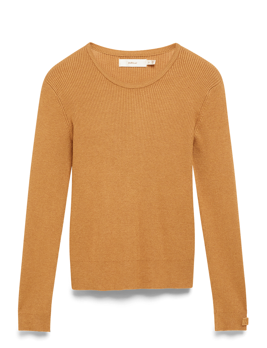 InWear - LeenahIW LS Blouse - långärmade toppar - tobacco brown melange - 2