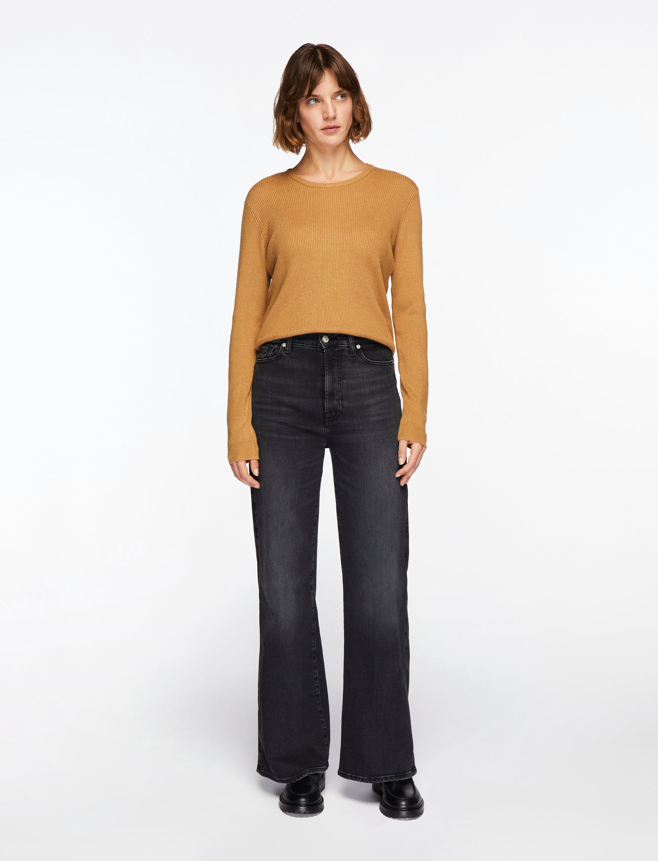 InWear - LeenahIW LS Blouse - langærmede toppe - tobacco brown melange - 3