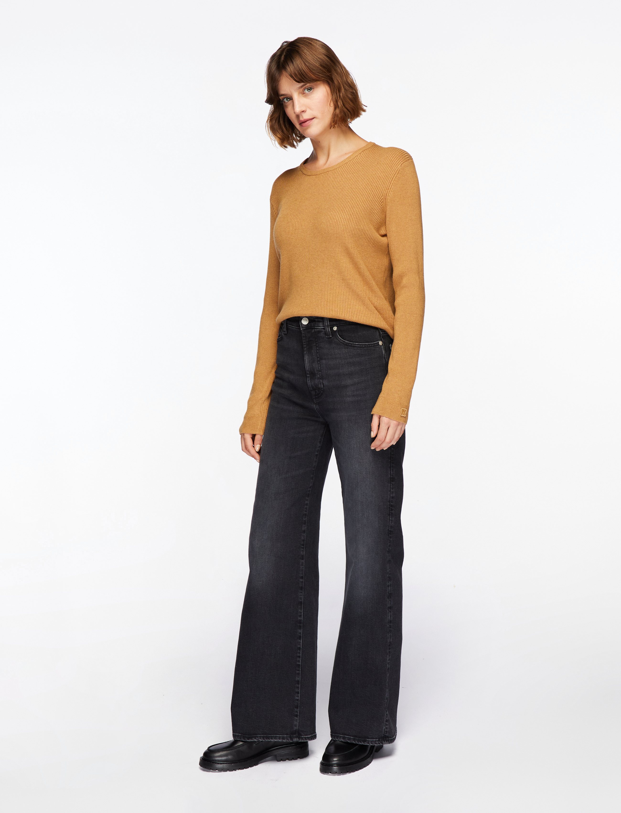 InWear - LeenahIW LS Blouse - langärmlige tops - tobacco brown melange - 4