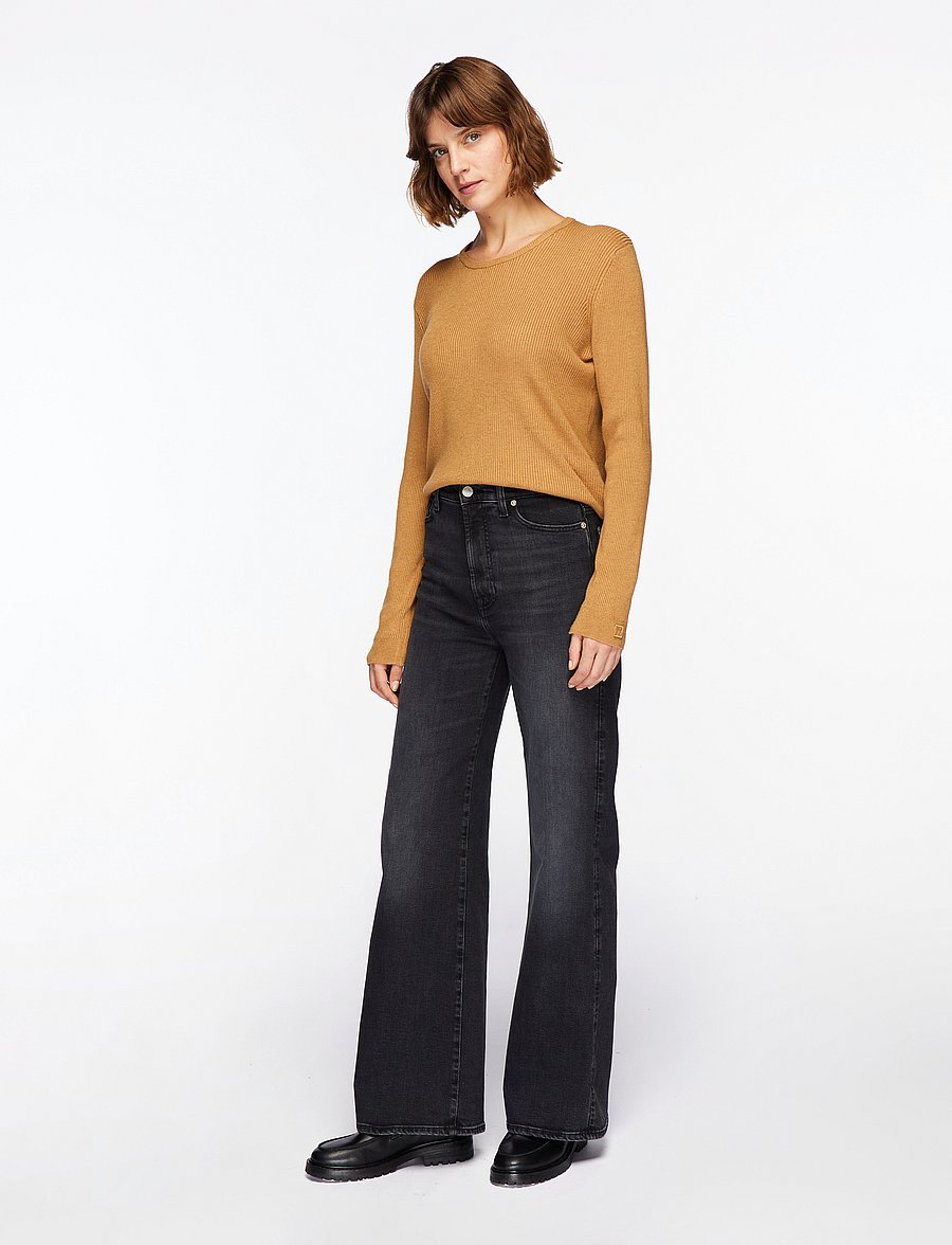 InWear - LeenahIW LS Blouse - långärmade toppar - tobacco brown melange - 4