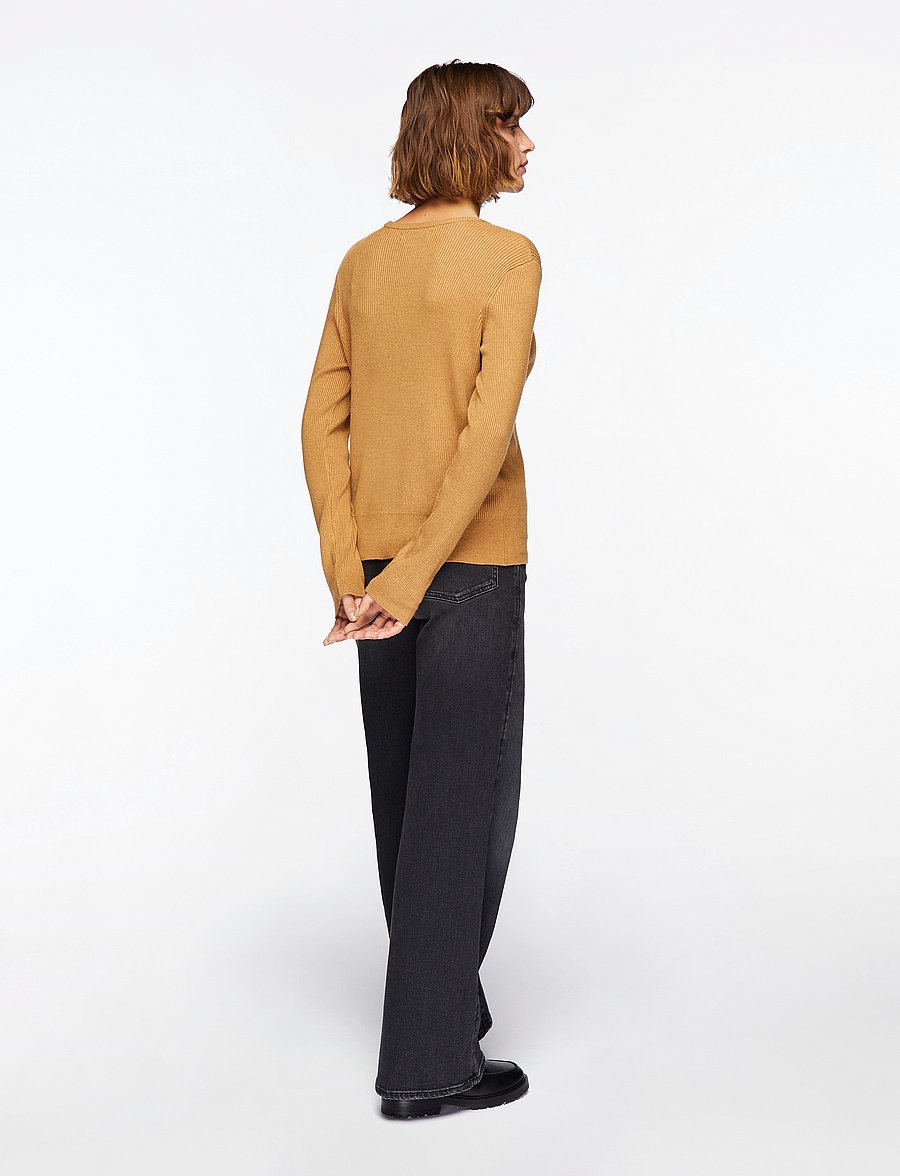 InWear - LeenahIW LS Blouse - långärmade toppar - tobacco brown melange - 5