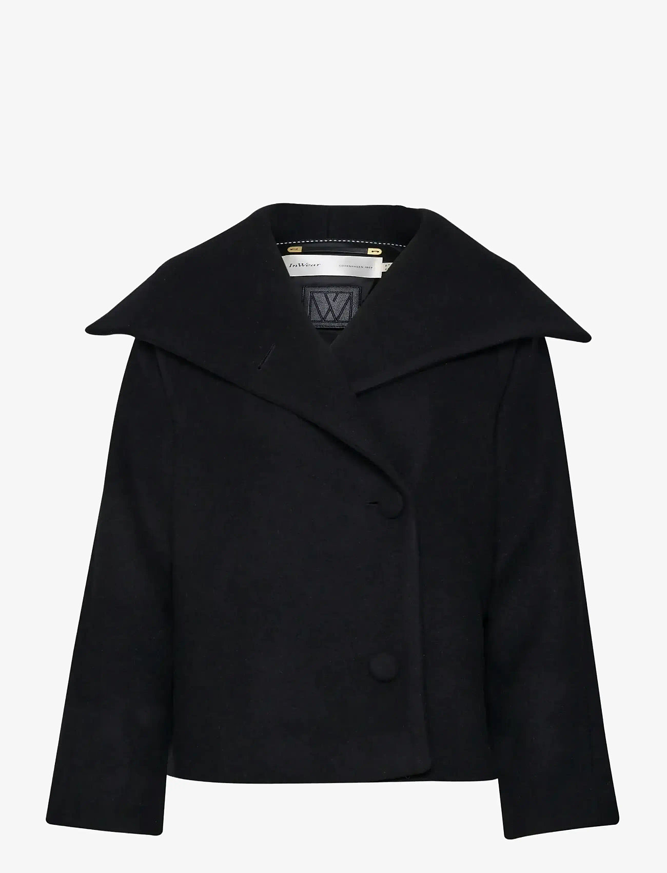 InWear - PerryIW Short Coat R - vinterjakker - black - 1