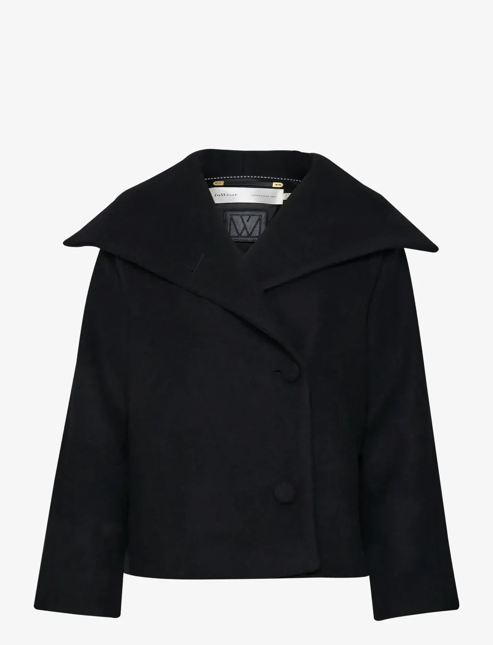 InWear - PerryIW Short Coat R - vinterjakker - black - 1