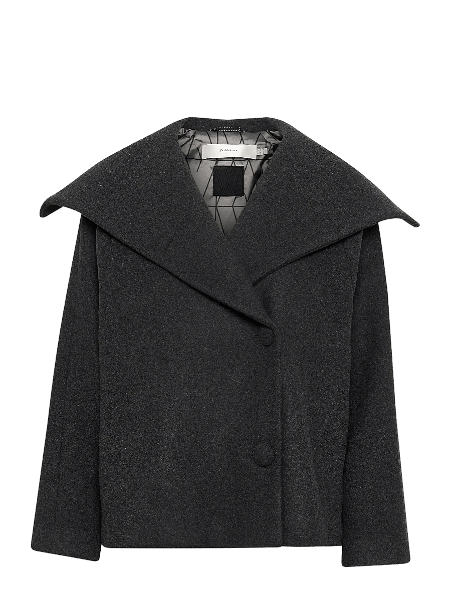 InWear - PerryIW Short Coat R - winterjacken - dark grey melange - 1