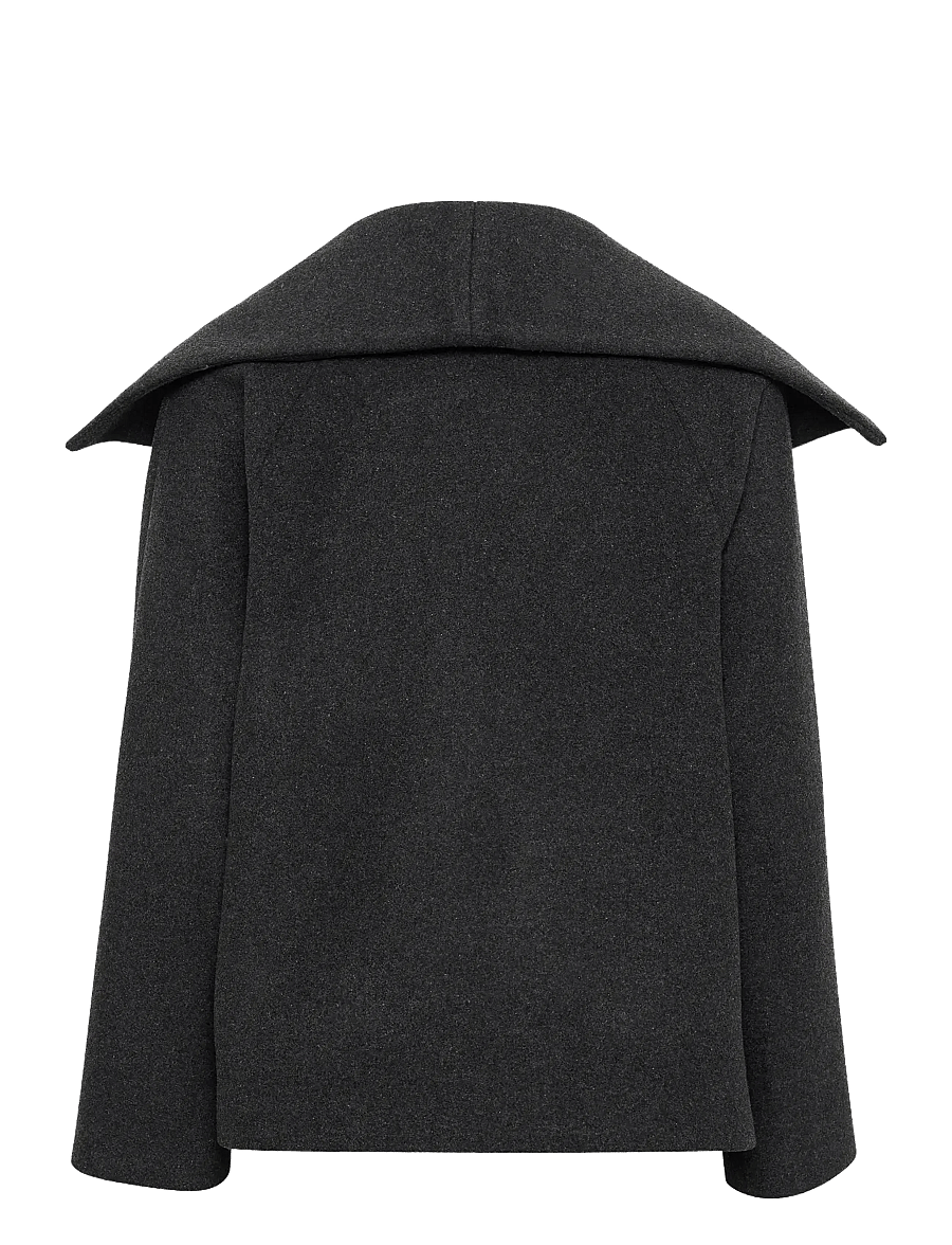 InWear - PerryIW Short Coat R - winterjacken - dark grey melange - 2