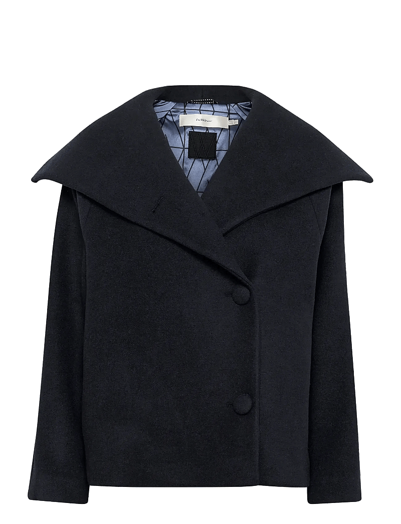 InWear - PerryIW Short Coat R - vinterjakker - marine blue - 1