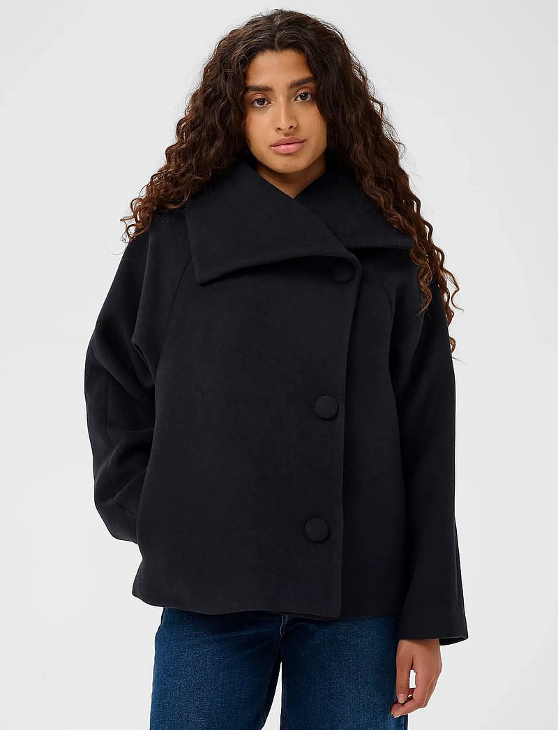 InWear - PerryIW Short Coat R - vinterjakker - marine blue - 0