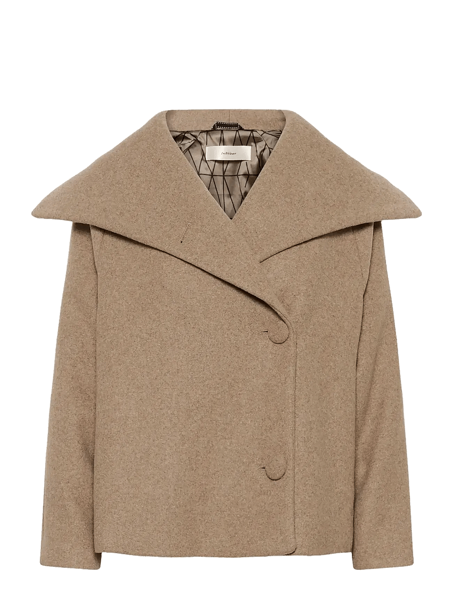 InWear - PerryIW Short Coat R - winterjacken - sandy grey melange - 1