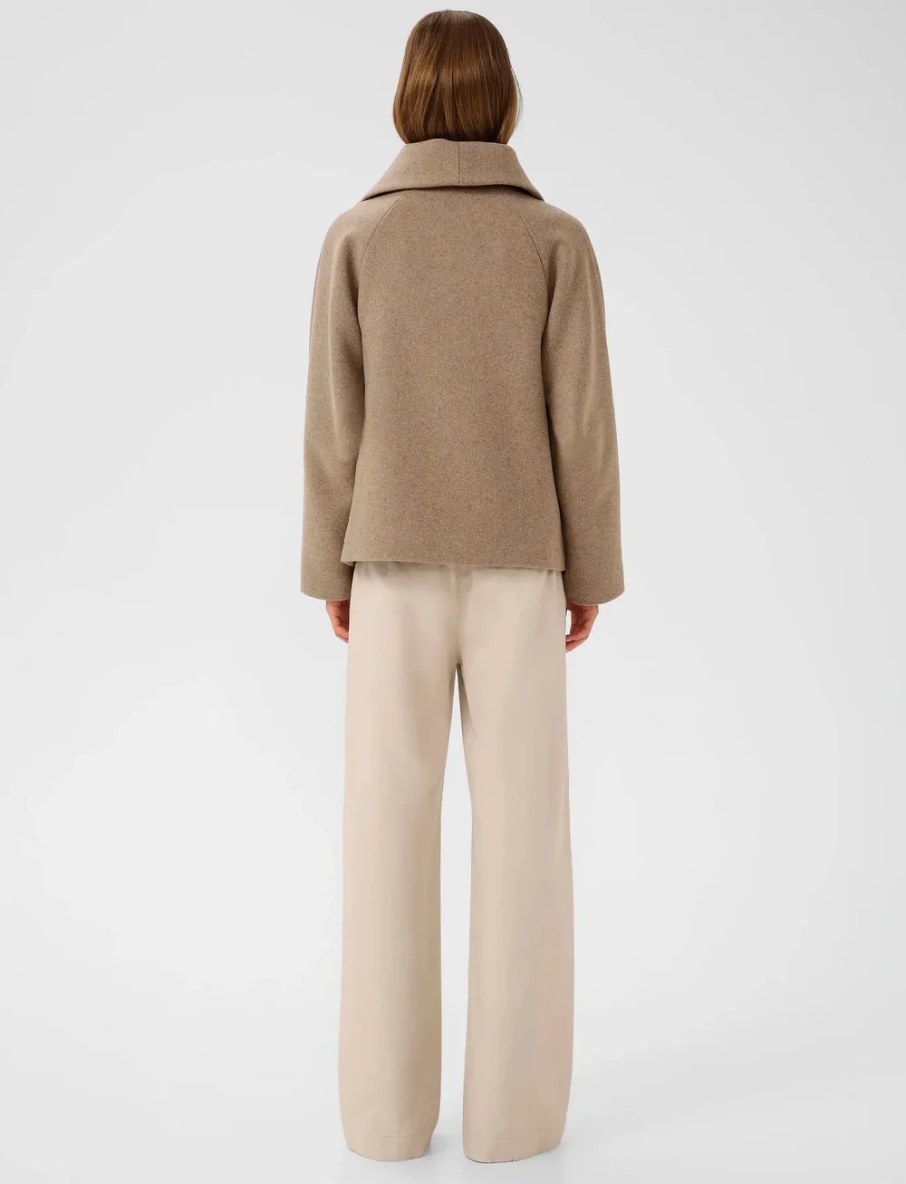 InWear - PerryIW Short Coat R - vinterjakker - sandy grey melange - 4