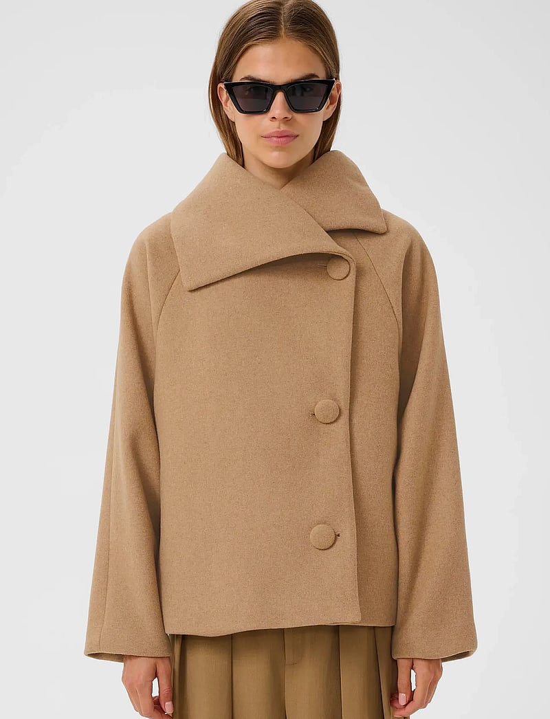 InWear - PerryIW Short Coat R - vinterjakker - tobacco brown - 0