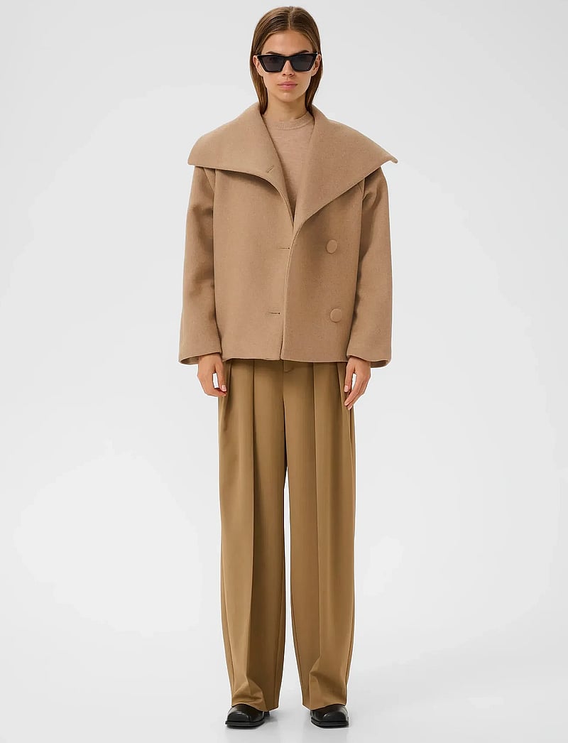 InWear - PerryIW Short Coat R - vinterjakker - tobacco brown - 3