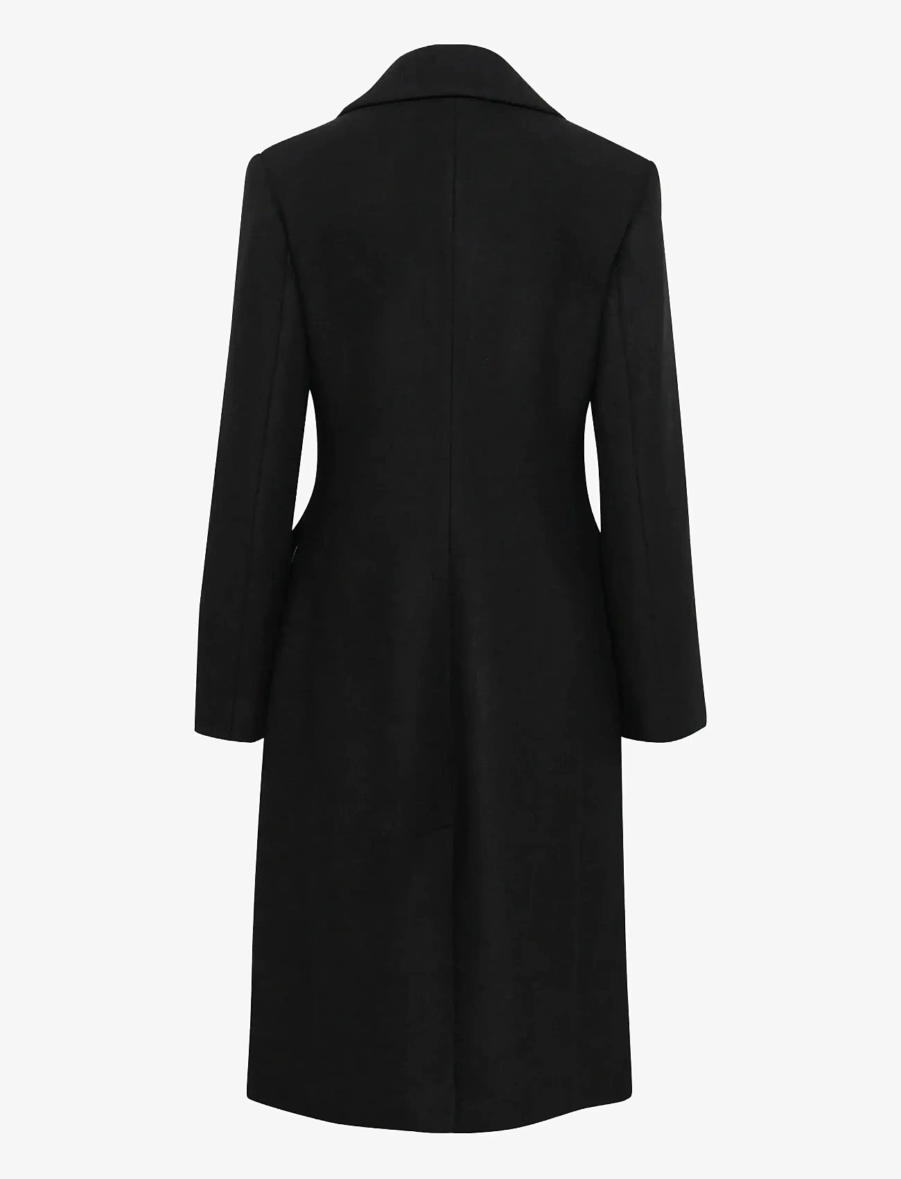 InWear - ThoraIW Lapel Coat R - ullkappor - black - 2