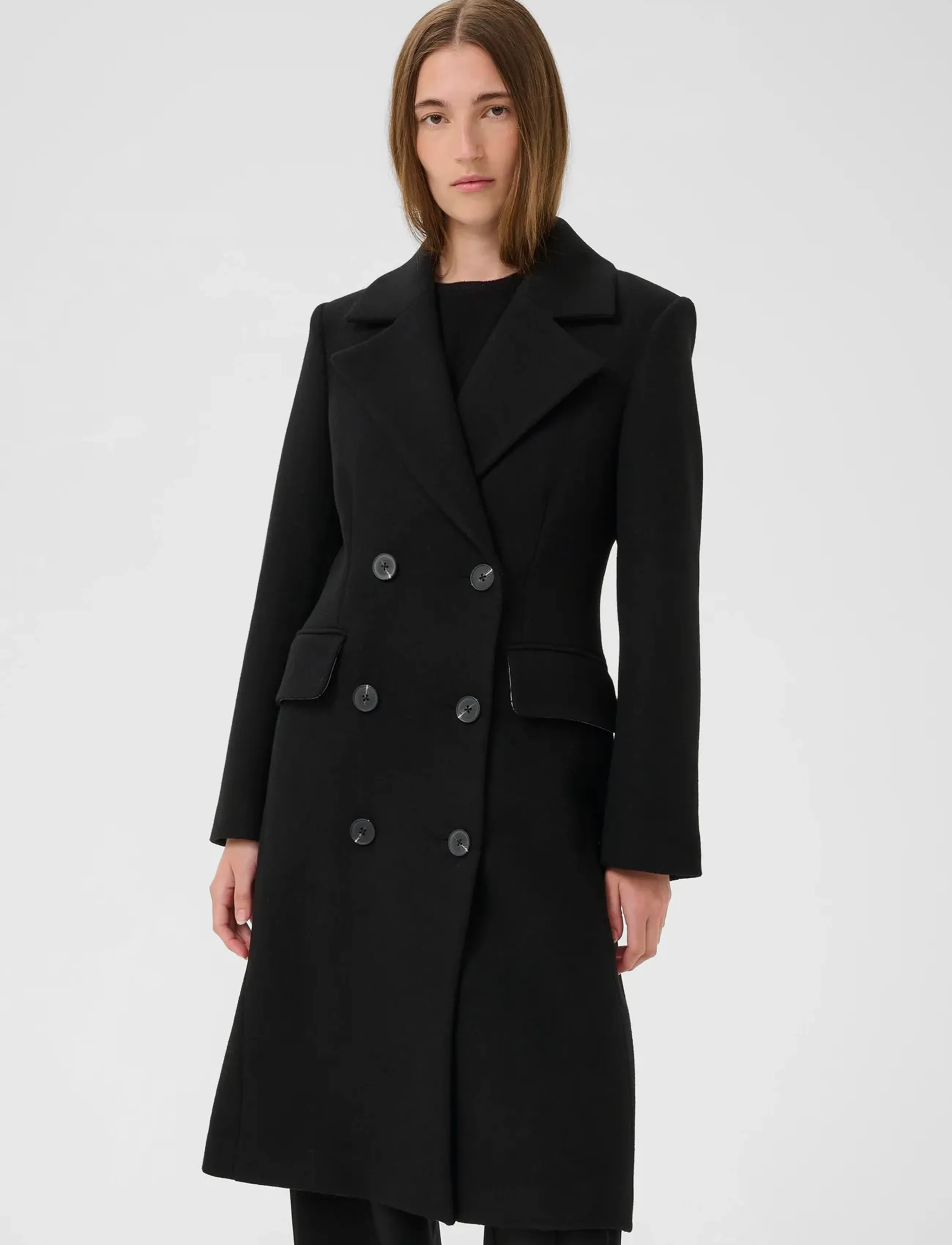 Thoraiw Lapel Coat R