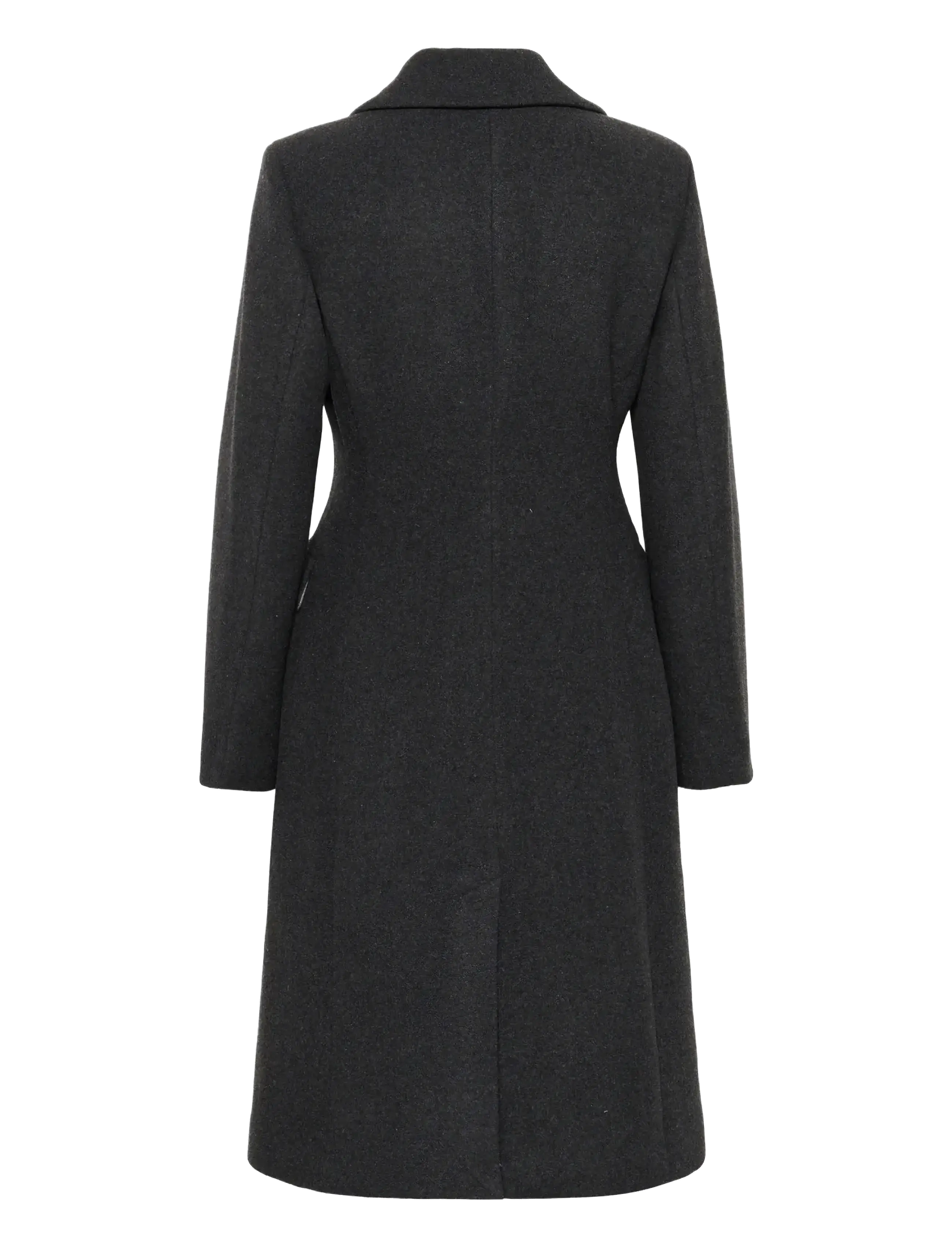 InWear - ThoraIW Lapel Coat R - talvejoped - dark grey melange - 2