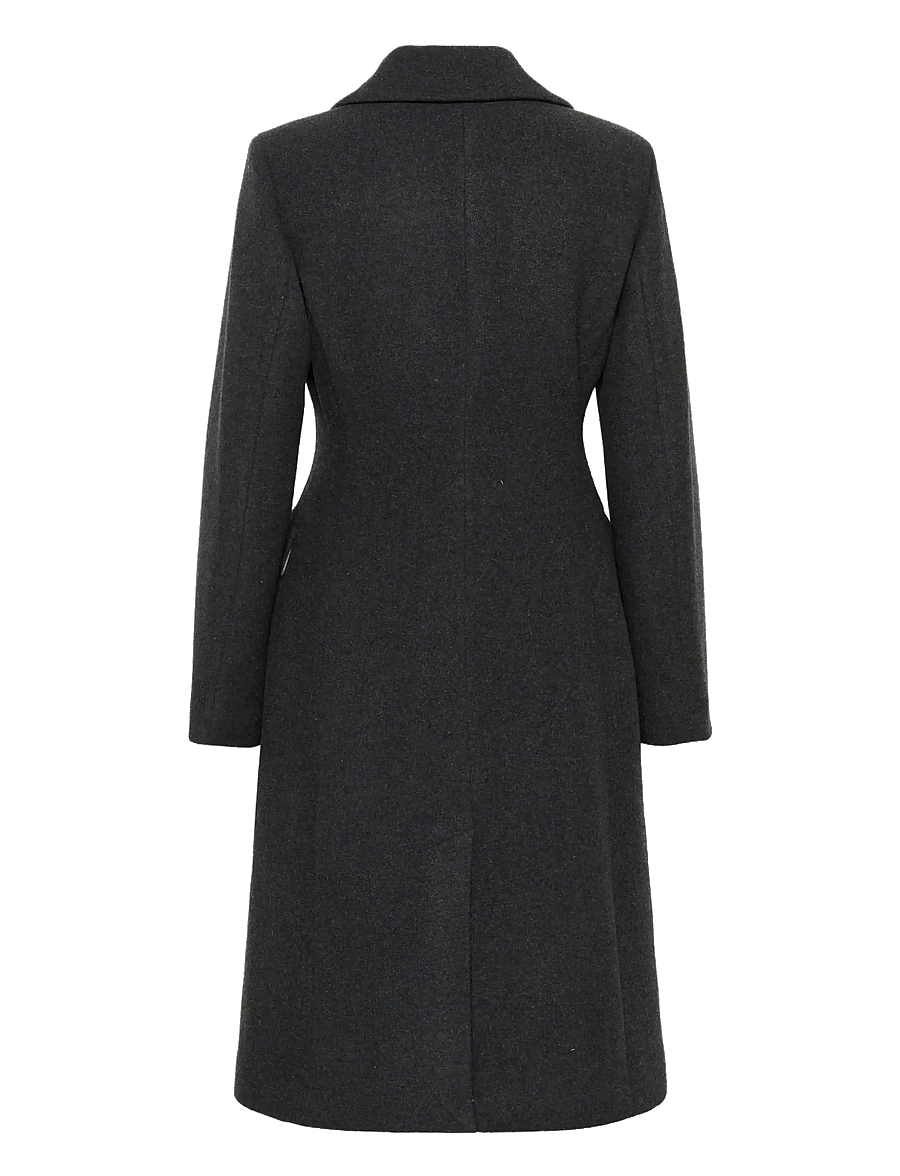 InWear - ThoraIW Lapel Coat R - winterjacken - dark grey melange - 2