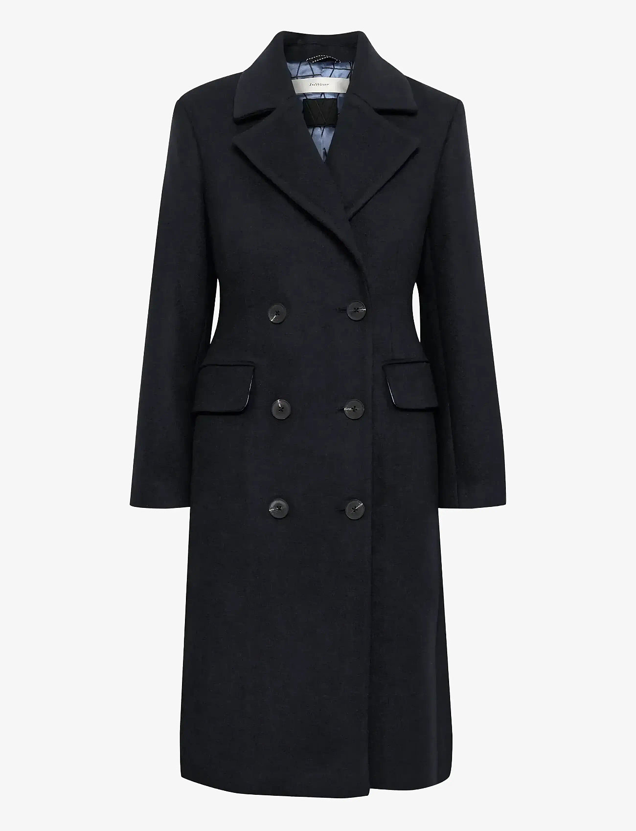 InWear - ThoraIW Lapel Coat R - uldfrakker - marine blue - 1