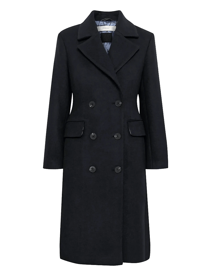 InWear - ThoraIW Lapel Coat R - vinterjakker - marine blue - 1