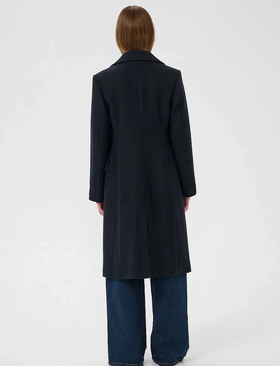 InWear - ThoraIW Lapel Coat R - vinterjakker - marine blue - 4