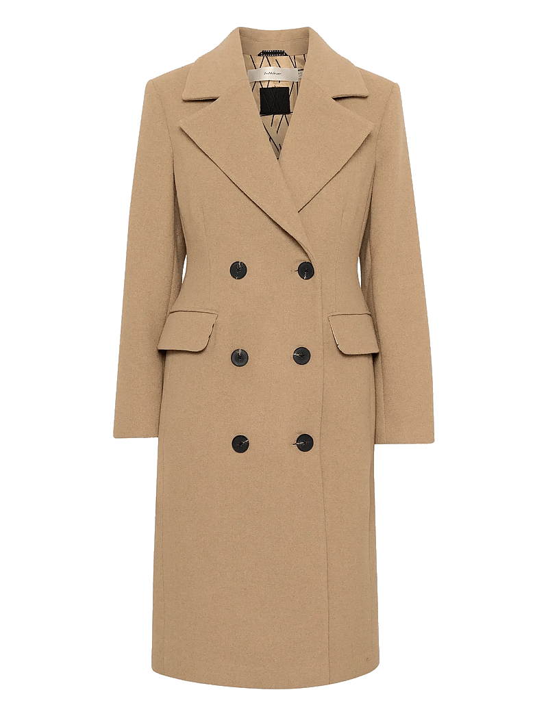 InWear - ThoraIW Lapel Coat R - wollmäntel - tobacco brown - 1