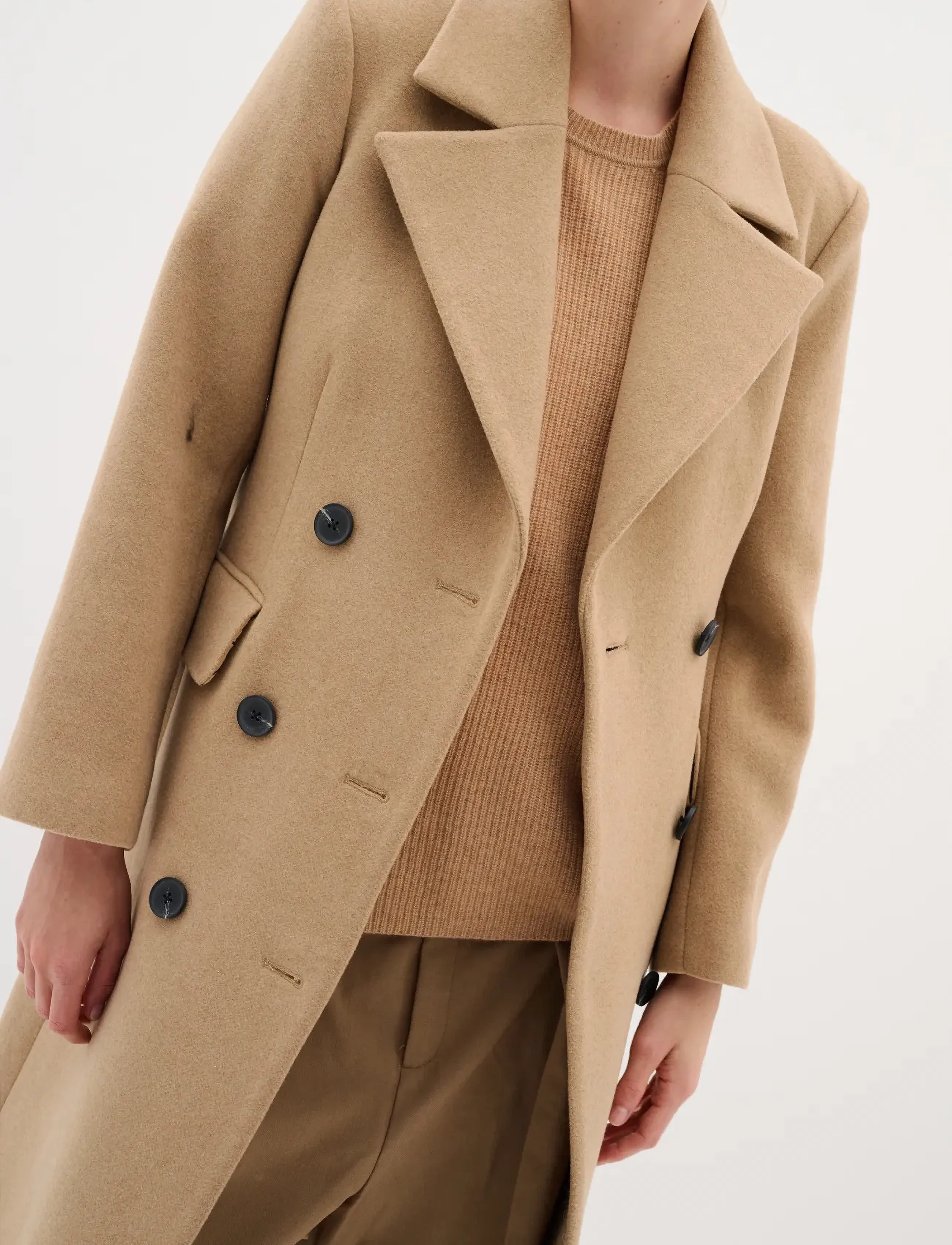 Thoraiw Lapel Coat R 4